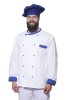 Bluza kucharska dwukolor All długi rękaw nieb.XL-16427