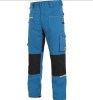 Spodnie robocze STRETCH niebiesko-czarne CXS r.48-9038