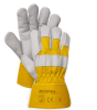 Rękawice HAND FLEX skóra lico żółte-18645
