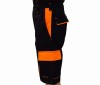 Spodnie krótkie dwukolorowe pomarańczowe L-17485