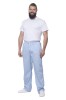 Spodnie medyczno-gastr. z kieszeniami białe L-12888