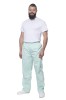 Spodnie medyczno-gastr. z kieszeniami białe L-12890