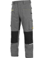 Spodnie robocze STRETCH szaro-czarne CXS r.58-9076