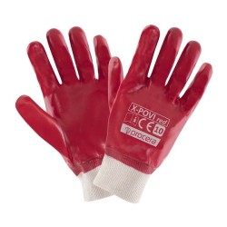Rękawica robocze X-POVI RED PCV
