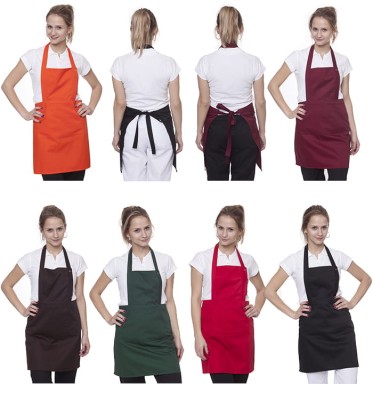 Fartuch przedni TM Progress Basia do gastronomii i cateringu