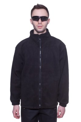 Klasyczna rozpinana bluza polarowa z wykończeniem antipilling JHK ALL 300g - zdjęcie 2