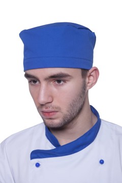 Czapka kucharska krótka z regulacją