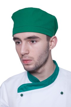 Czapka kucharska krótka z regulacją - zdjęcie 5