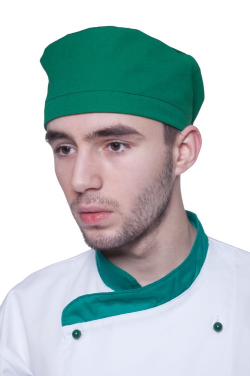 Czapka kucharska krótka z regulacją - zdjęcie 5