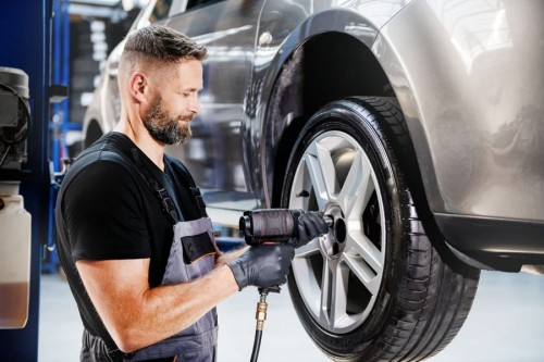 Rękawice nitrylowe GOGRIP czarne techniczne L-17741