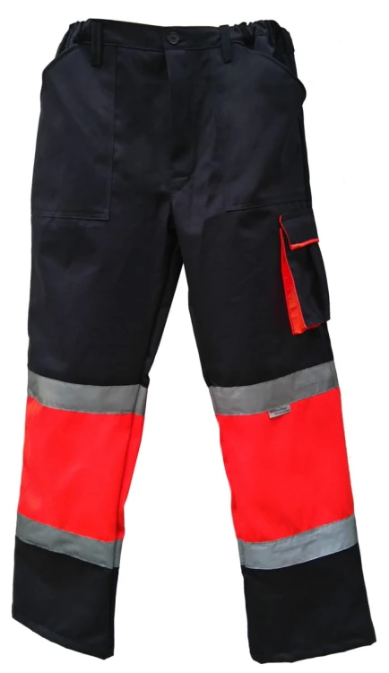 Spodnie robocze do pasa odblaskowe HI-VIZ - zdjęcie 11