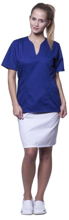 Bluza medyczna damska Ula - Wysokiej Jakości Odzież Medyczna - zdjęcie 15