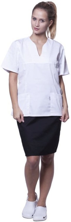 Bluza medyczna damska Ula - Wysokiej Jakości Odzież Medyczna - zdjęcie 32