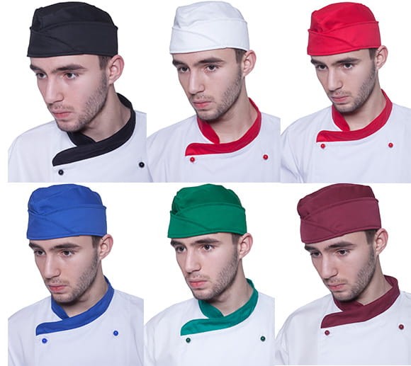 Furażerka elanobawełna zakładana czerwona-15792