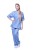 Ubranie medyczne błękitne XL-13794