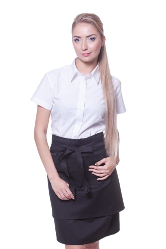 Zapaska elanobawełna krótka biała-18071