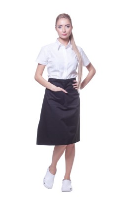 Elegancka Zapaska Kelnerska Średniej Długości