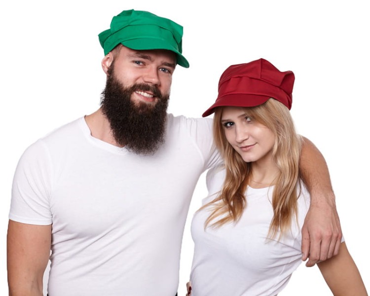 Czapka z daszkiem RING unisex zielona - zdjęcie 6