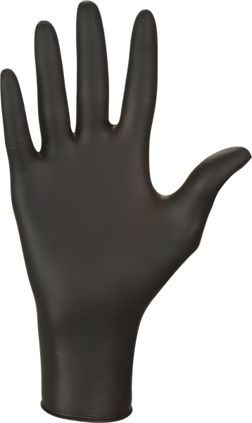 Rękawice nitrylowe MERC BLACK czarne - zdjęcie 7