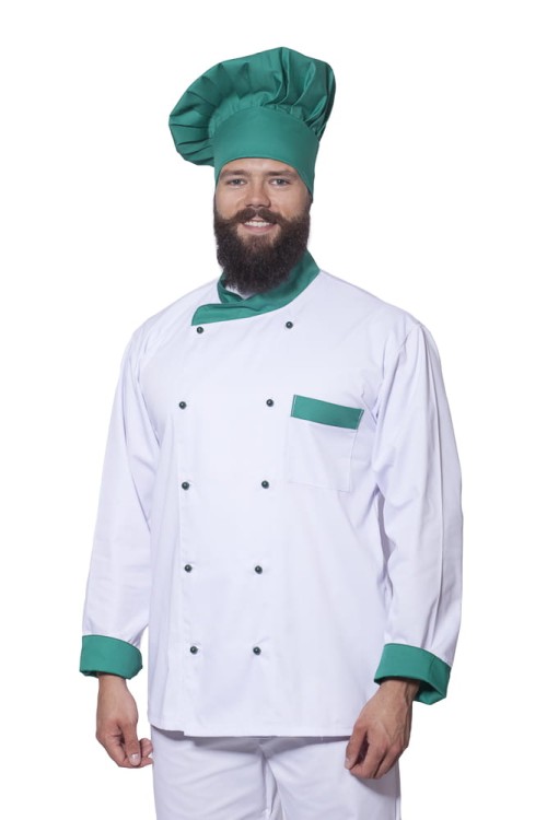 Bluza kucharska dwukolor All długi rękaw - zdjęcie 59