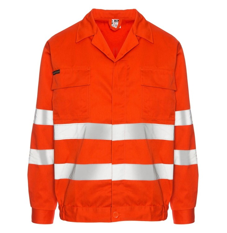 Bluza robocza ostrzegawcza z pasami CEZAR - zdjęcie 11