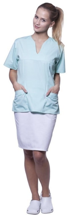 Bluza medyczna damska Ula - Wysokiej Jakości Odzież Medyczna - zdjęcie 224