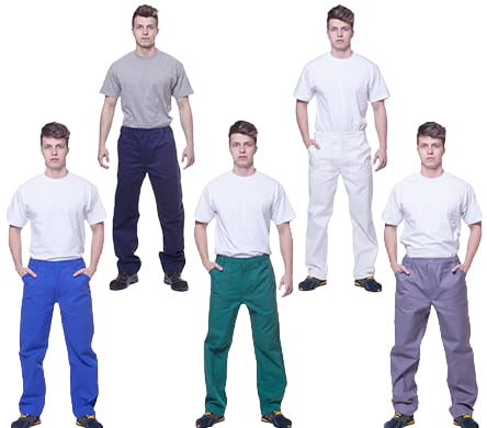Spodnie robocze do pasa ALL dla profesjonalistów - zdjęcie 11