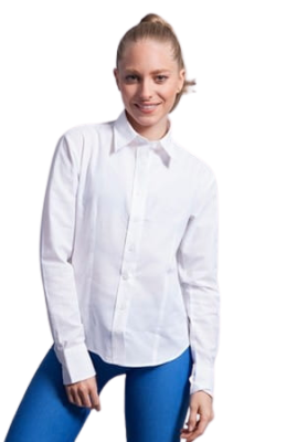 Bluzka damska OXFORD z długim rękawem