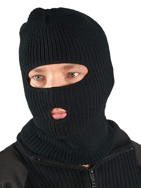 Kominiarka pod kask dwa otwory-621