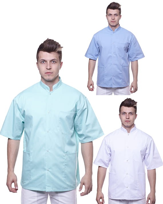 Bluza medyczna Alan krótki rękaw - zdjęcie 43