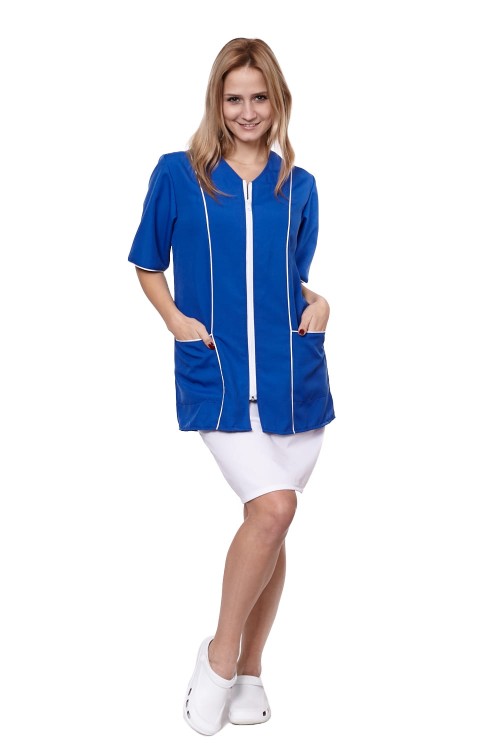 Fartuch damski DIANA z rękawem - zdjęcie 14