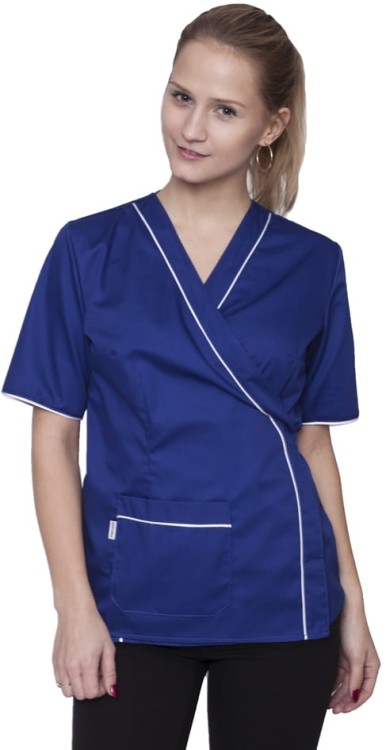 Fartuch damski Julia biała r.L-10386