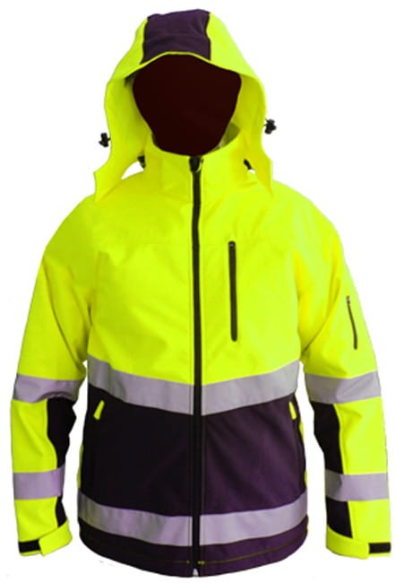 Ostrzegawcza kurtka Softshell z polarem Silbet SNOW HAWK EN 471 - zdjęcie 14