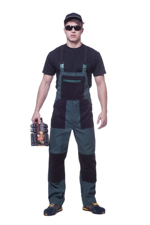 Spodnie robocze ogrodniczki DWUKOL - zdjęcie 29