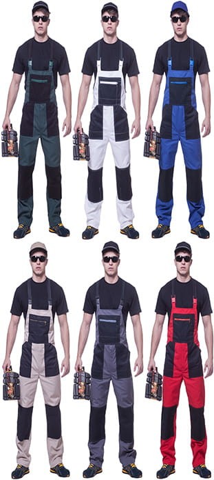 Spodnie robocze ogrodniczki DWUKOL - zdjęcie 31