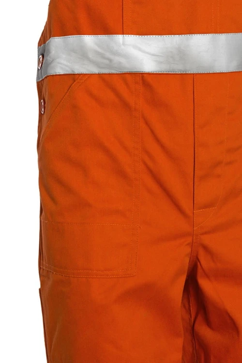 Spodnie robocze ogrodniczki ostrzeg CEZAR - zdjęcie 12