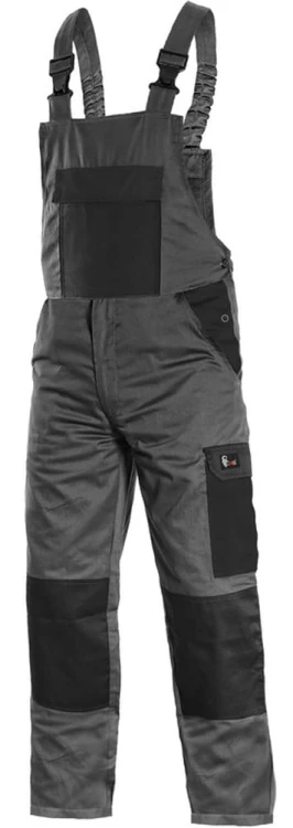 Spodnie robocze ogrodniczki PHOENIX CRONOS czarne - zdjęcie 48