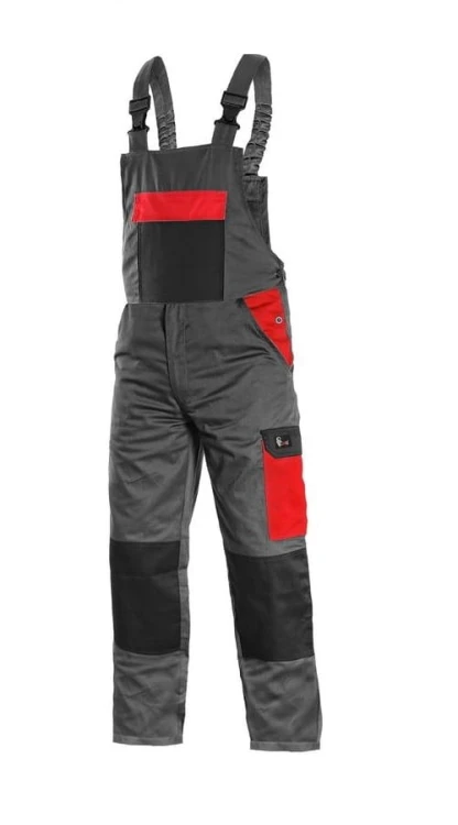 Spodnie robocze ogrodniczki PHOENIX CRONOS czarne - zdjęcie 54