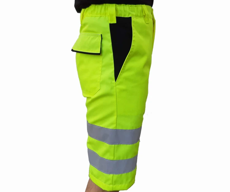 Spodnie robocze krótkie odblaskowe - zdjęcie 16