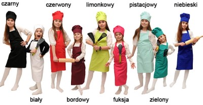 Fartuch przedni dziecięcy