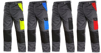 Letnie przewiewne spodnie robocze do pasa CXS Phoenix Cefeus 190g