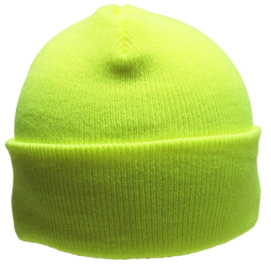 Czapka ocieplana wywijana FLUO - zdjęcie 10