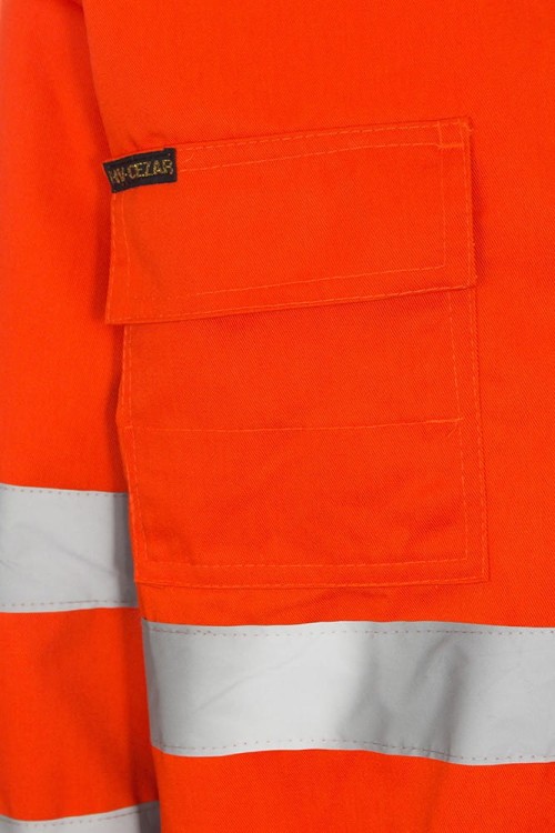 Bluza robocza ostrzegawcza z pasami CEZAR - zdjęcie 26