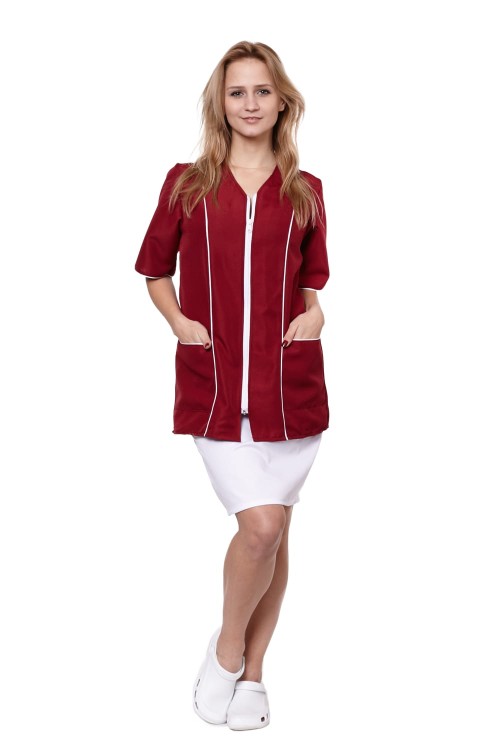 Fartuch damski DIANA z rękawem - zdjęcie 28