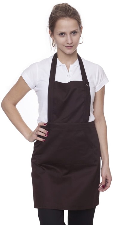 Fartuch przedni Basia biały-9707