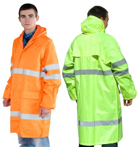 Kurtka przeciwdeszczowa ostrzegawcza SATURN - zdjęcie 6