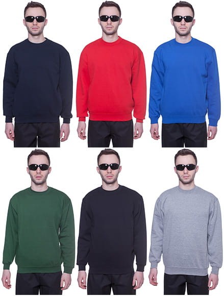 Gruba bluza dresowa robocza z lycrą JHK ALL 290g