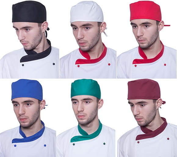 Czepek gastronomiczny wiązany - zdjęcie 18