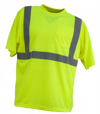 Podkoszulek przewiewny z pasami odblaskowymi - zdjęcie 2