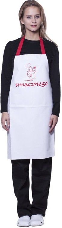 Fartuch wodood. wz.107 z nadrukiem Smacznego